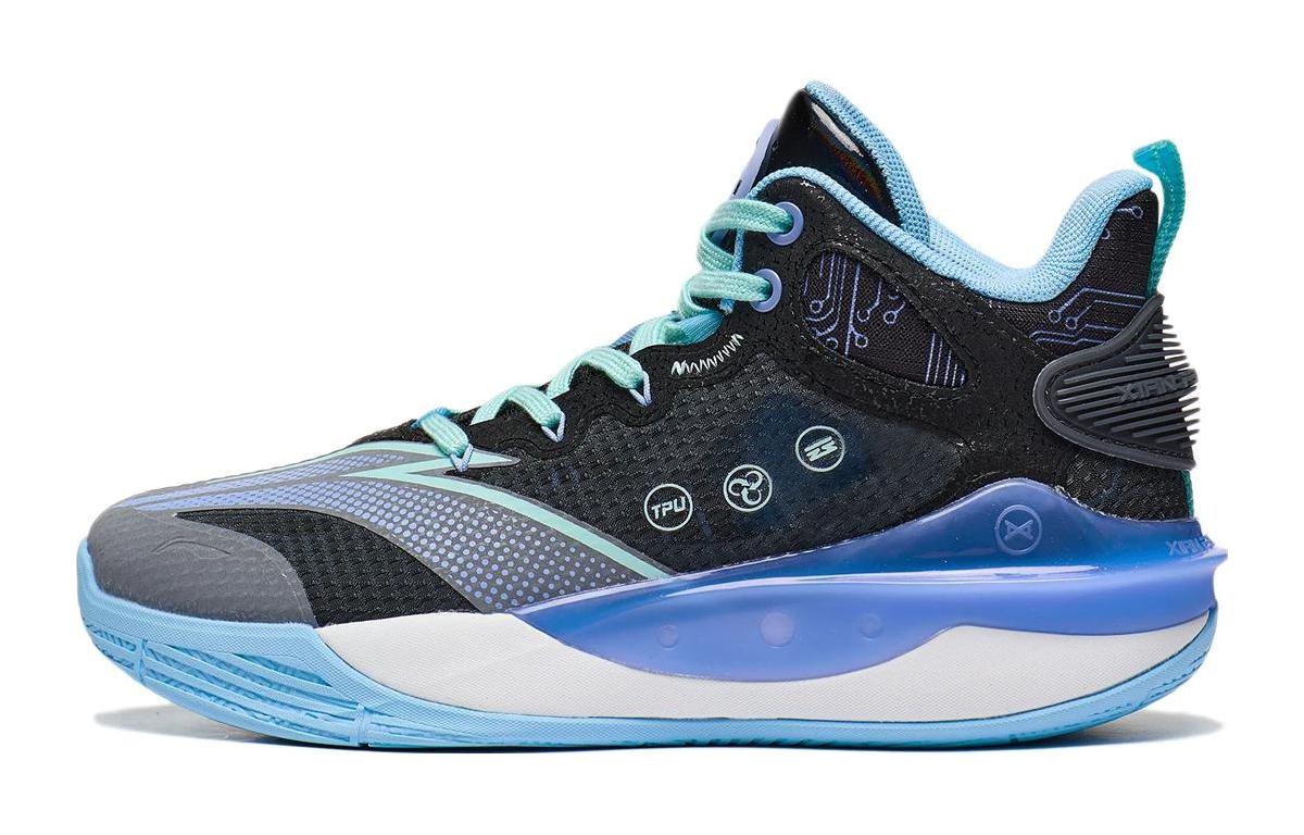 Li Ning YOUNG Avant Garde Power TEAM 3.0 Fabric Cushioning Abrasion Resistant Rebound Breathable Mid top YKBT026-41 31