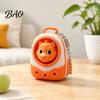 Desktop Stress Reliever Animal Backpack Clicker Fidget Toy, Dog Cat Penguin Parrot Tactile Toy Finger Clicker, Relief Handbag Decorative Accessory