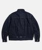 Espionage Type 1 Selvedge Denim Trucker Jacket Dark Indigo