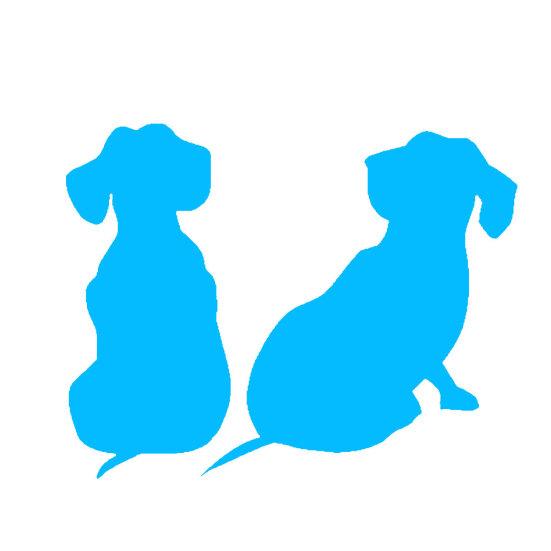 Niedlicher Dackel Hund LKW Karosserie Auto SUV Reflektierende Fensteraufkleber Aufkleber Dekor