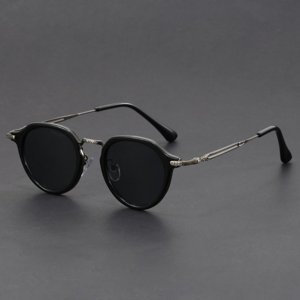 

Punk Acetate Metal Leg Shades Frame Handmade Oval Square Men Classical Handmade Ladies Eyeglasses Hombre