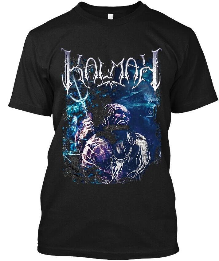 Ограниченный Новый Kalmah Swampsong Финляндия Пауэр Мелодик-Дэт Музыка Искусство Футболка S-5XL L