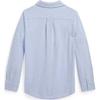 Polo Ralph Lauren Striped Long Sleeve Shirt Kids Shirts Light-Blue 322934187-001