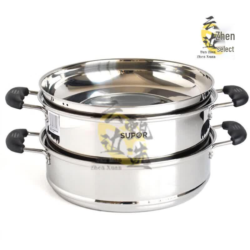 SUPOR 304 Stainless Steel Induction Steamer Pot