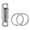 Small Titanium Key Rings Detachable Swivel Quick Release Keychain Mini Rotating Rings Buckle Key Holder for Car Keys
