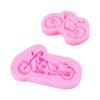 Motorcycle Silicone Mold Bicycles Tools Chocolate Fondant Mold for Cake Decors