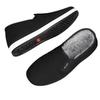 Winter cotton shoes men's velvet thickened black warm lazy cotton shoes non-slip and wear-resistant men's shoes