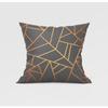 Gray Geometric Pillowcase Home Sofa Pillowcase