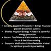 Piramide di Pirite Magnete per il Denaro Cristallo Originale Certificato | Attira Ricchezza, Prosperità e Successo | Pietra Vastu & Feng Shui per la Crescita del Business