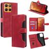 For Motorola Moto G15 4G/G15 Power 4G Case Leather Wallet Phone Cover with Straw Hat Magnetic Clasp