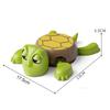 New Fun Coaster Turtle Cup Pad, Press and Stare, Open The Limbs,thickened Non-slip Insulation Pad,3D Printed Turtle Coaster
