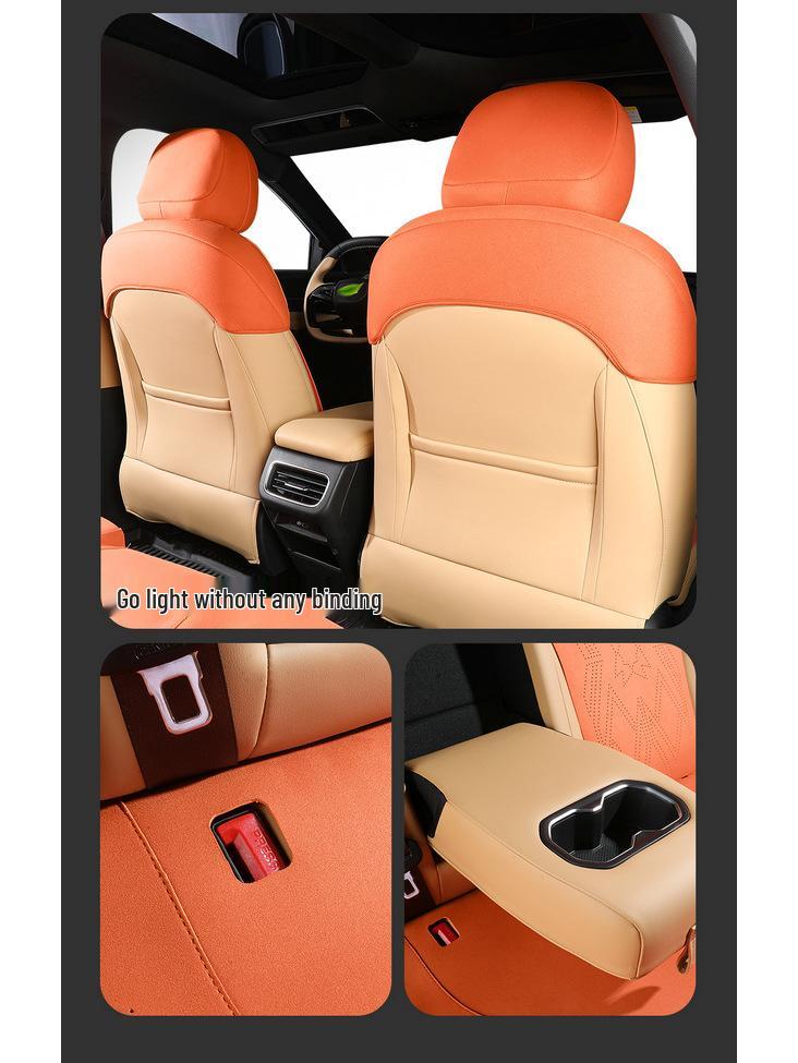 Geely Galaxy L6 Suede Car Seat Cushion: Comfortable, All-Season Saddle Pad Cover