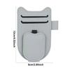 Car Sun Visor Glasses Holder Magnetic Eyeglasses Hanger Clip Sunglasses Holder