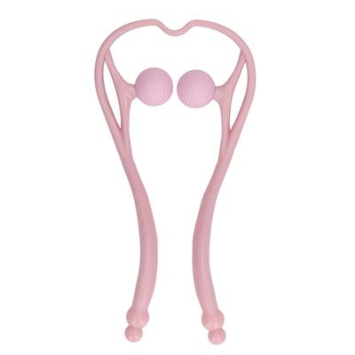 Manual Neck Massager Relaxing Relieve Muscle Tension Dual Pressure Trigger Point Handheld Shoulder