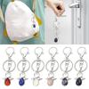 Elegant Angel Keychain with Crystal Keyring Backpack Decoration Jewelry Gift