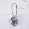 New Acryl Heart-Shaped Musical Box Metal Mini Music Box Gift Keychain