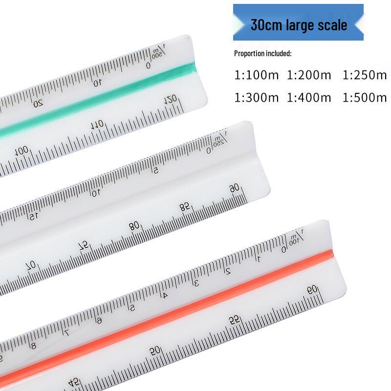 Triangular Scale Ruler