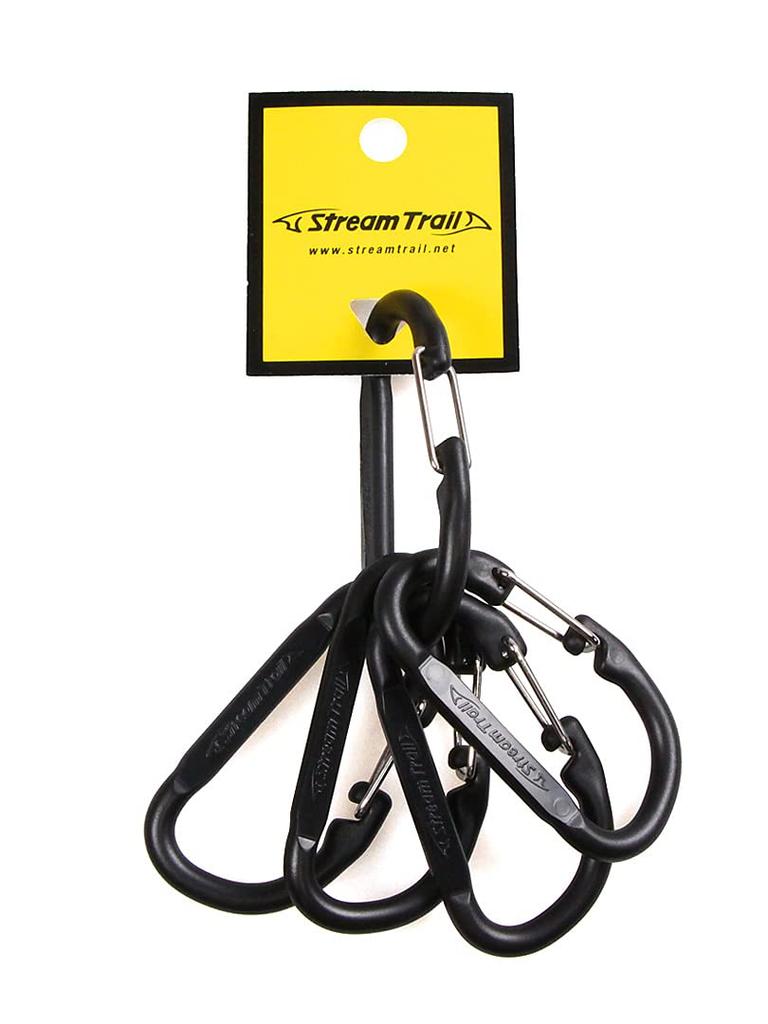 Stream Trail Carabiner, Black