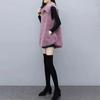Women's Fuzzy Faux Fur Vest Sleeveless Lapel Fleece Jacket Winter Warm Open Front Cardigan