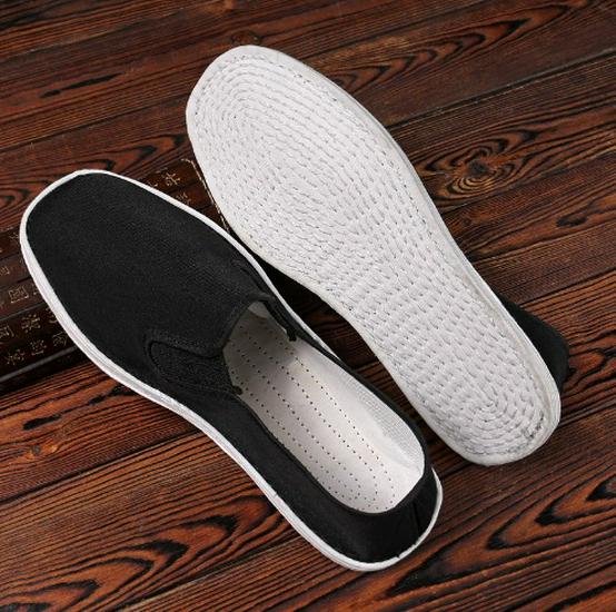 

Men s Slip-On Corduroy Flats - Spring/Summer Breathable Beijing Style Shoes 43