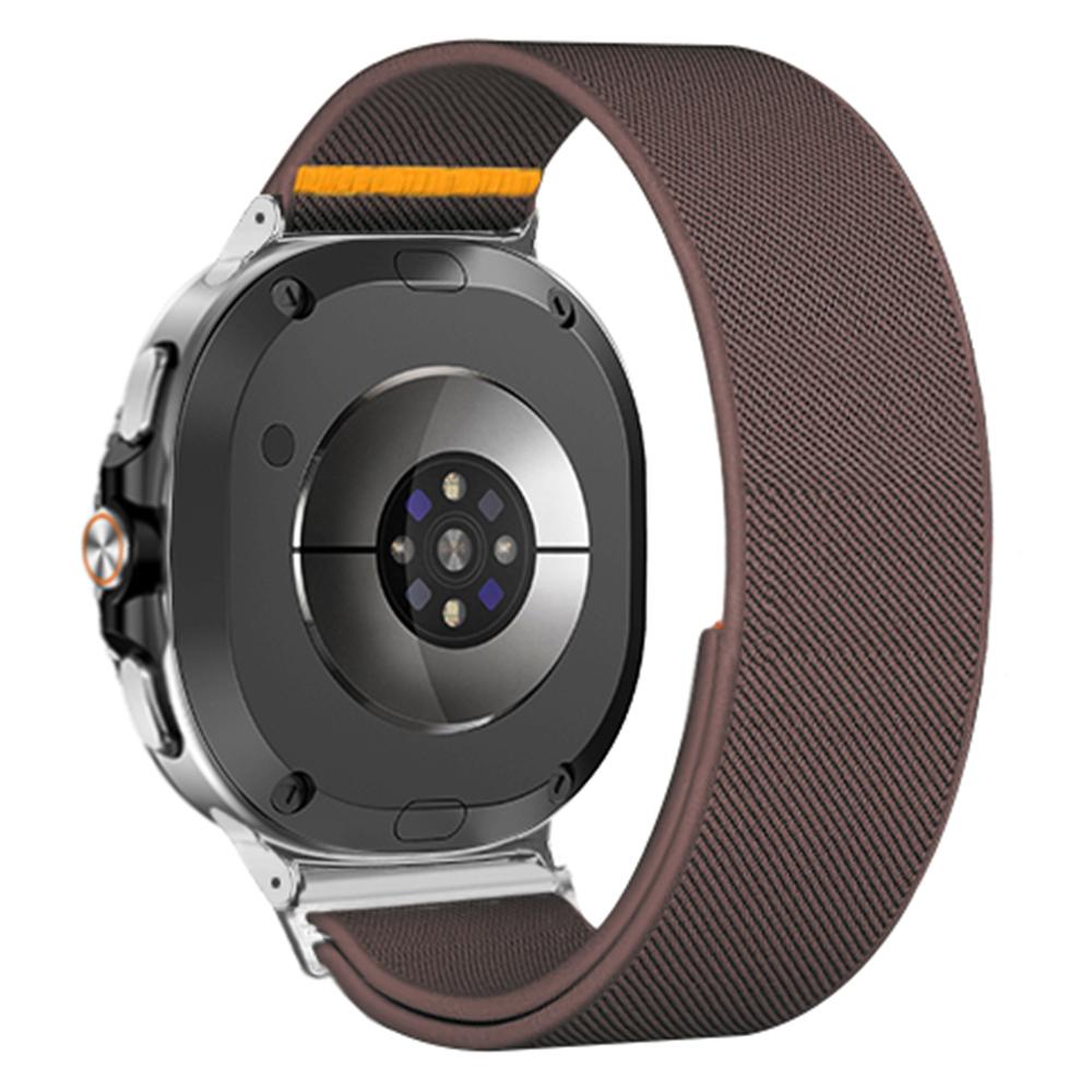 Nylon Watch Band for Samsung Galaxy Watch8 44mm/40mm/Watch8 Classic 46mm Adjustable Elastic Replacement Strap