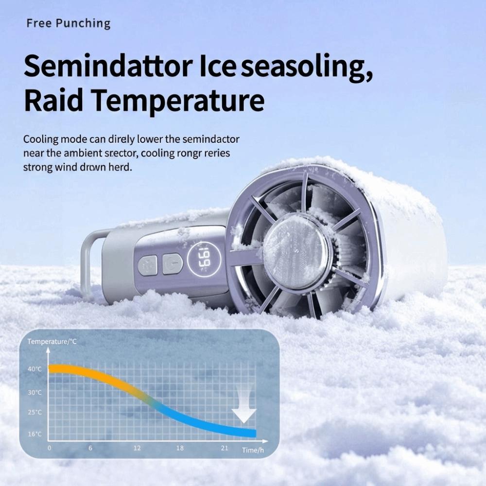 Powerful Wind Super Mini Handheld Fan High Speed Desk Fan New Turbo Fan  Travel