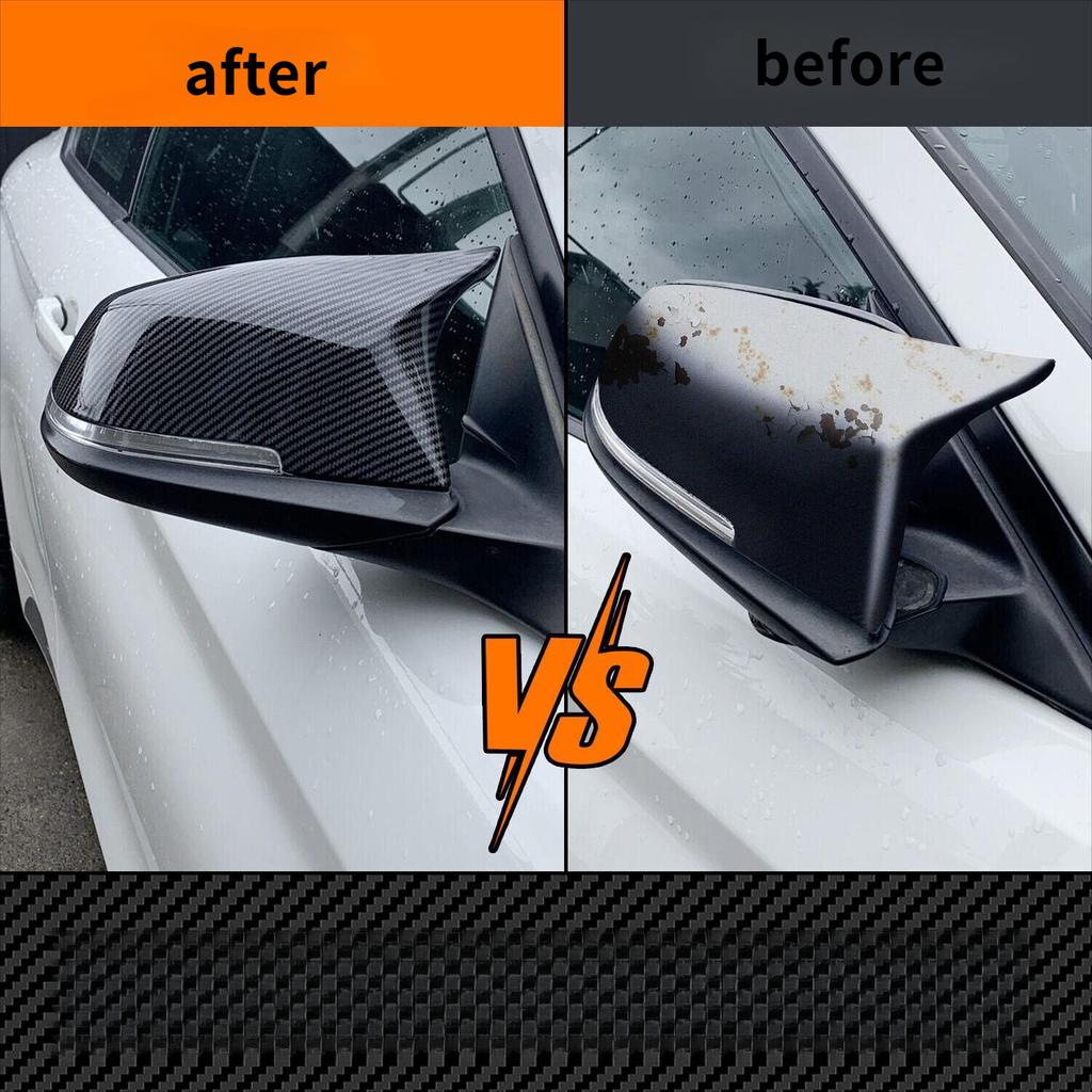 Capac Carcasă Oglindă Retrovizoare Laterală Spate ABS Fibră de Carbon pentru BMW F20 F21 F22 F23 F30 F31 F32 F33 F36 E84 F87 51167292745