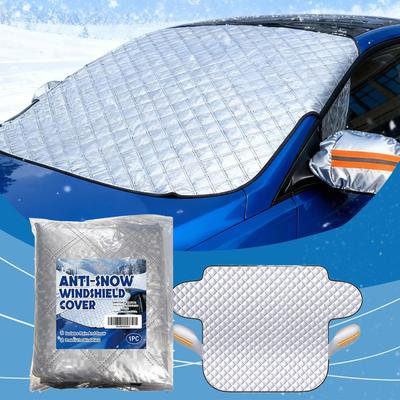 Cubierta para Parabrisas Impermeable Plegable a Prueba de Viento Manta Cubierta para Nieve de Coche Para Invierno Escarcha Lluvia Sol Protección Exterior Frío al Aire Libre