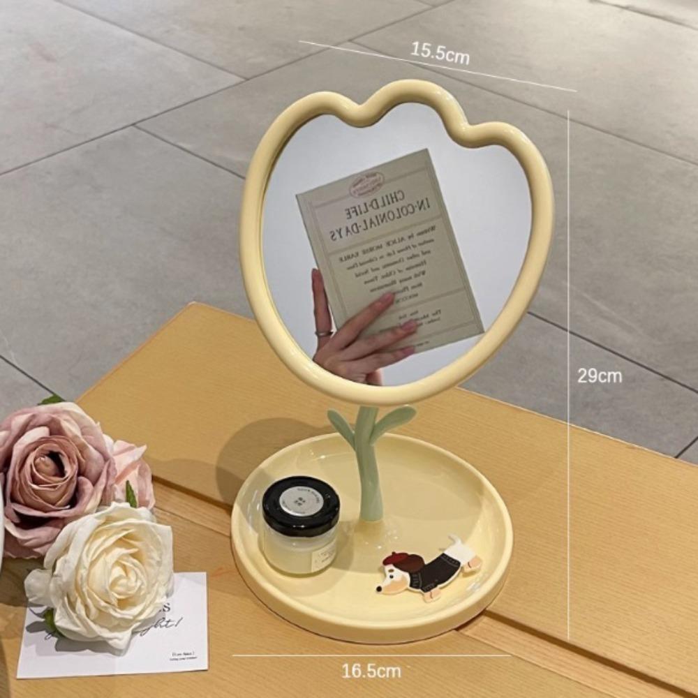 

High-definition Dressing Mirror Detachable Table Mirror New Desktop Makeup Mirror Gift