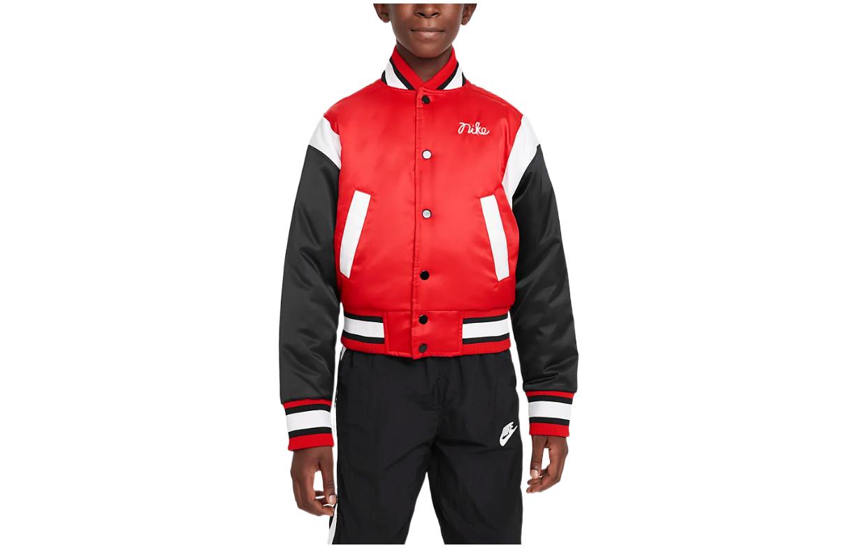 Nike Kids Jackets Baseball Collar Moderate DV3103-657 XL