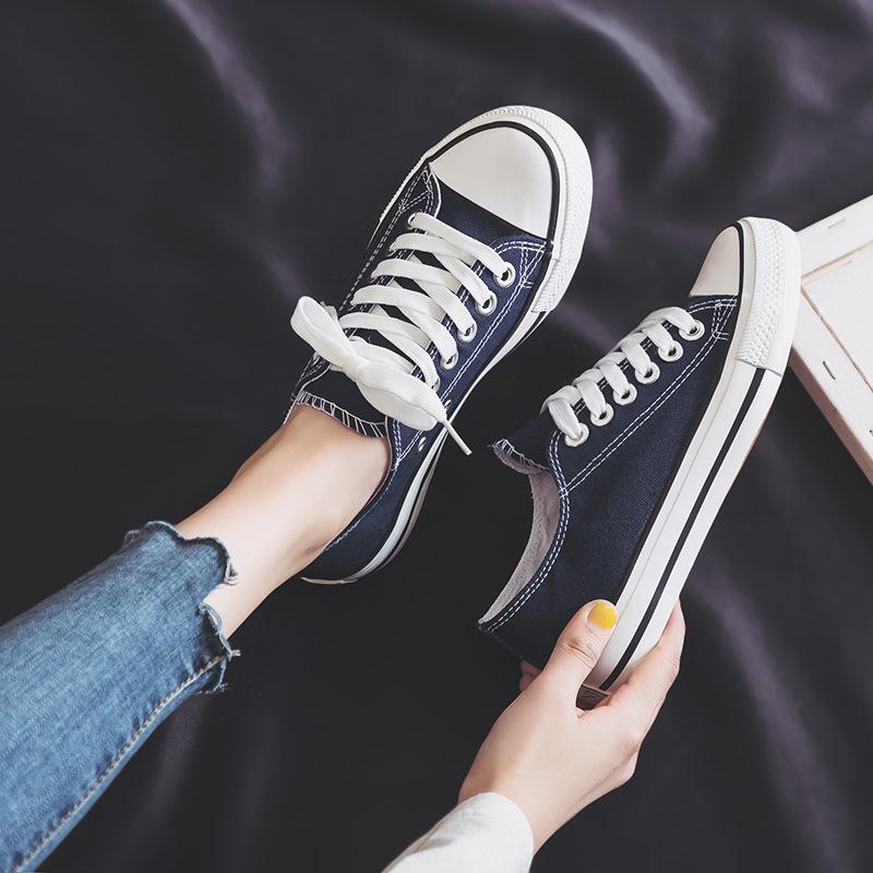 Autumn Women's Classic 1970s Low-Top Canvas Retro Casual Shoes