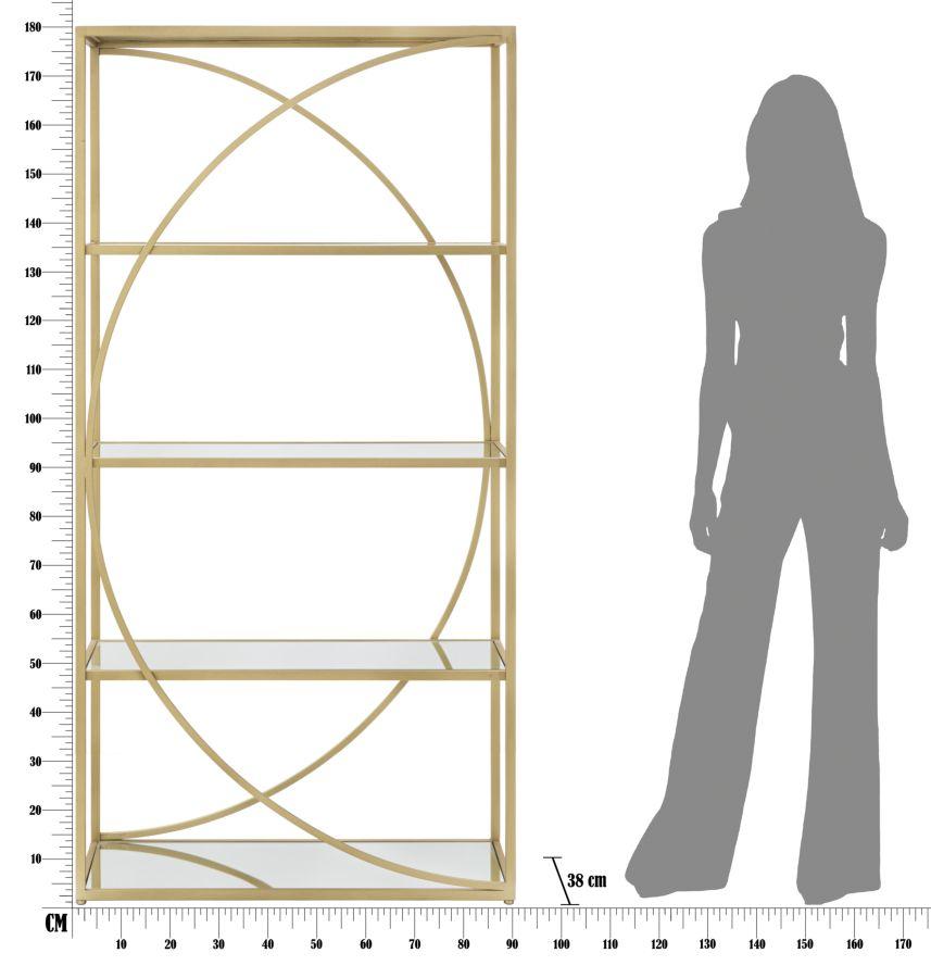 Book Shelf Glamy Cm 90X38X180