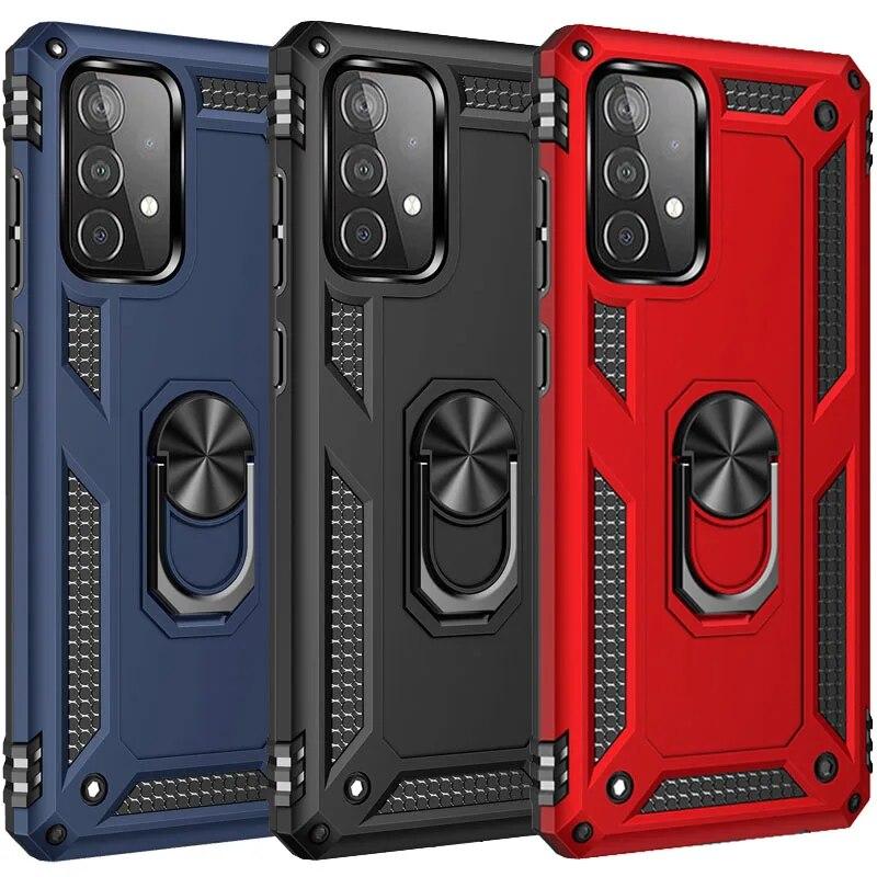 

Shockproof Magnetic Ring Case For Samsung Galaxy A51 A52 A71 A72 A12 A32 A50 A70 S21 S20 Fe Ultra S10 S9 S8 S10 Plus Armor Cover