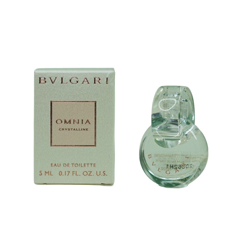 BVLGARI Omnia Crystal Perfume Sample Pack Eau De Toilette 5ml 5ml