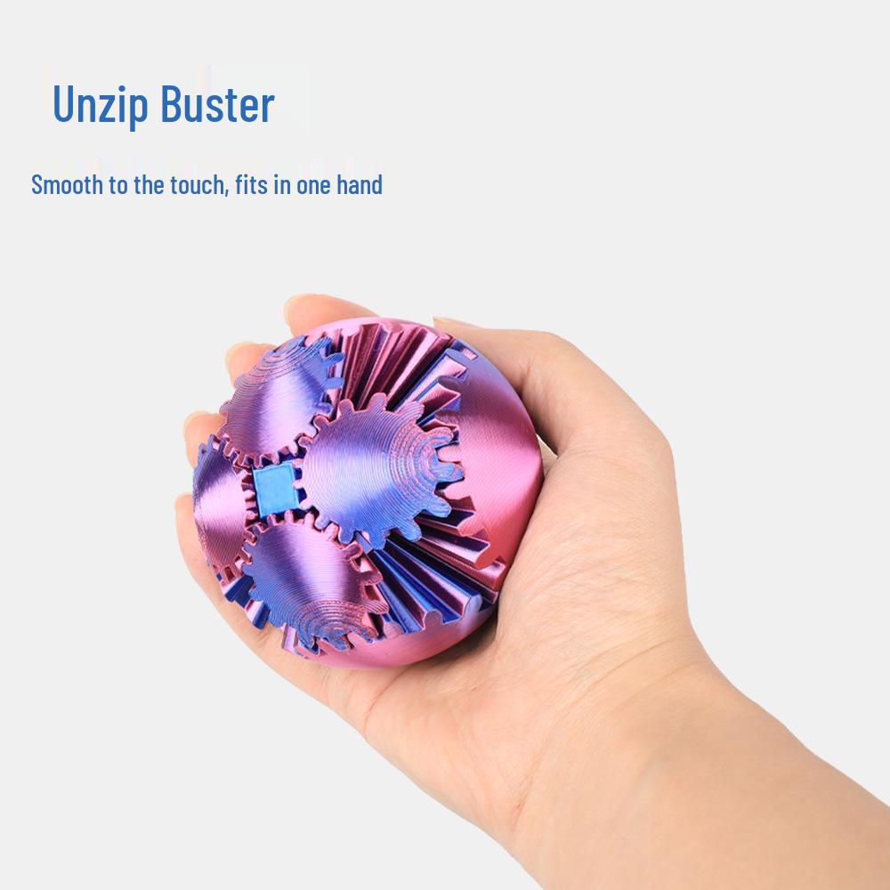 3D Gear Ball: Popular Stress-Relief Rotating Toy