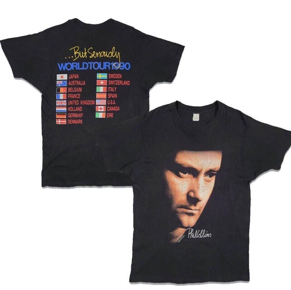 Phil Collins Vintage 90s But Seriously, Phil Collins Unisex T-shirt S-5XL N8686 XXXL