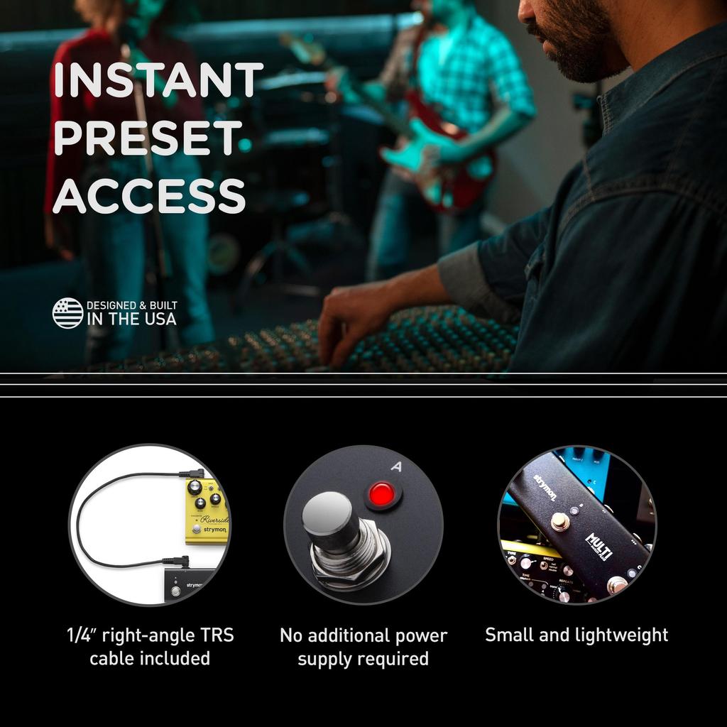 Strymon MULTI Switch PLUS Expansion Switch Unit