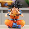 Dragon Ball Z Son Goku Figurine Anime DBZ Goku Eat Hamburger Action Figure Manga Super Saiyan Figuras 15cm GK Statue Model Gift