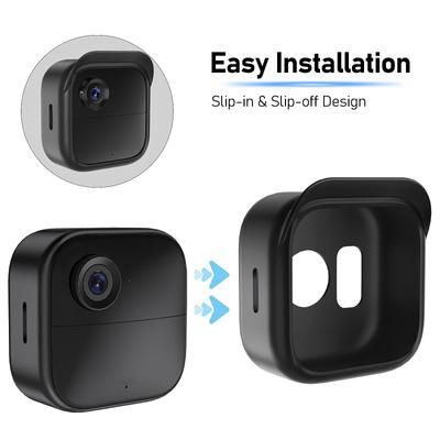 Slim and Flexible Surveillance Camera Sleeve for Blink Outdoor 4 Camera Housing Cover Easy Installation Secure Sleeve