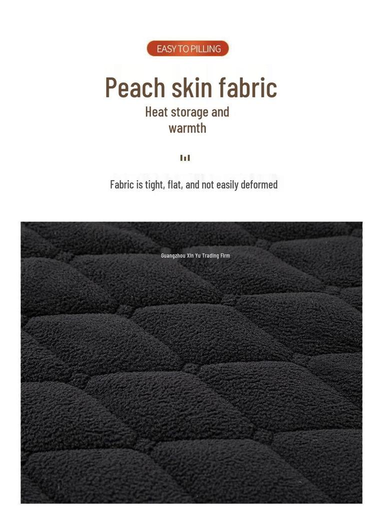 Men's Mid-aged Fleece-lined Winter Jacket: Warm, Thick, and Perfect for Autumn and Winter.