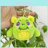 Adorable Plush Monster Keychain Bag Charming Doll Gift For Couples And Friends