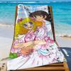 Comic Candy Candy Towel Beach Towel Travel Lightweight Skin Friendly for Pool Beach Camping Cruise Summer