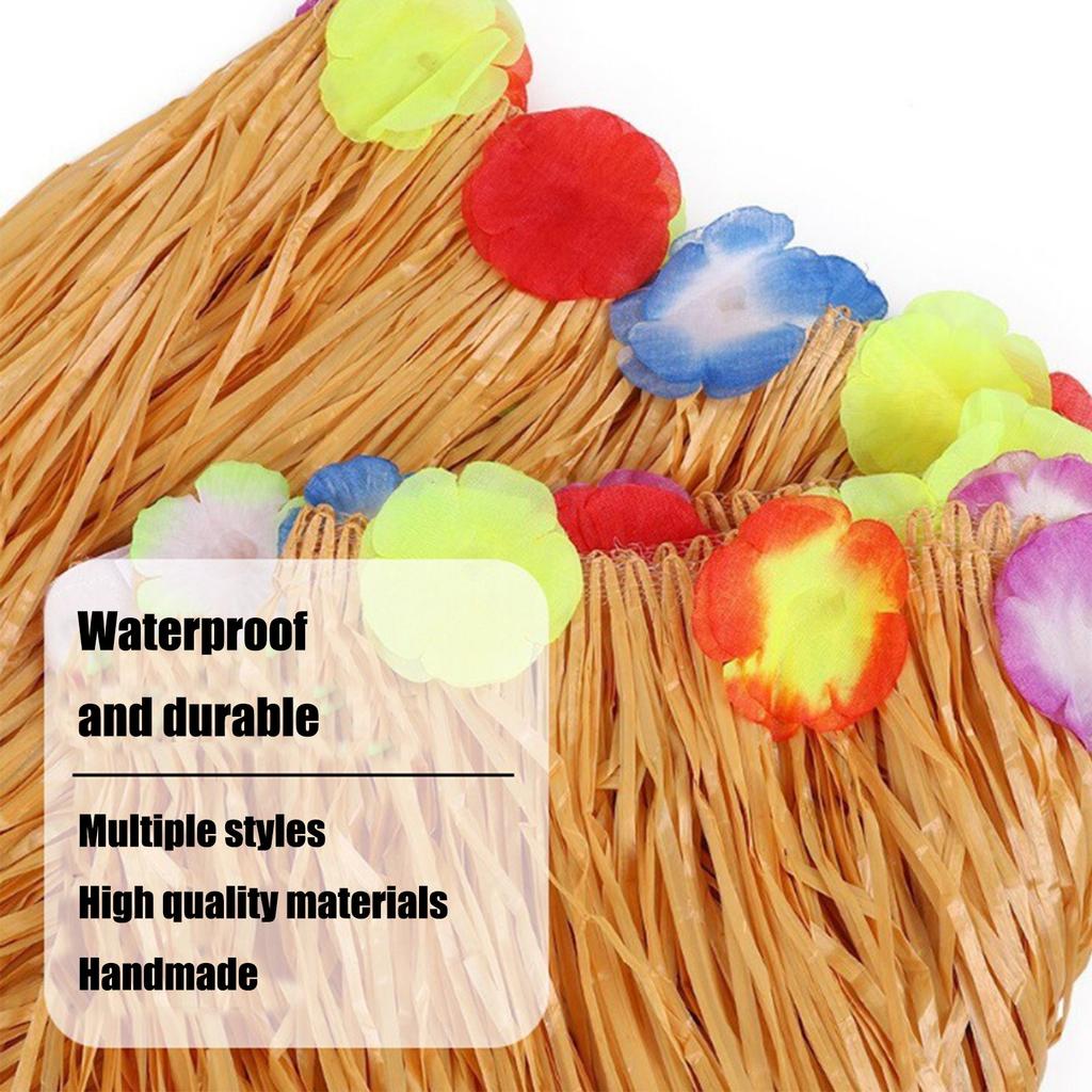 200x75cm Outdoor Beach  Atmosphere Decorative Table Skirt Tassel Table