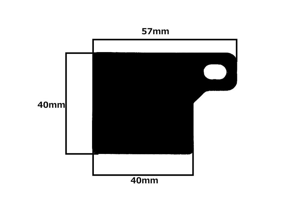 RinParts 1112781 Liability Sticker Plate Type 2 Blue