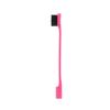 Rose Red Double-ended Eyebrow Brush