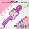 Verkstar Wireless Karaoke Microphone Bluetooth Recording Multi-Color LED Lights Echo Function Easy Connection Accompaniment Music Playback Noise