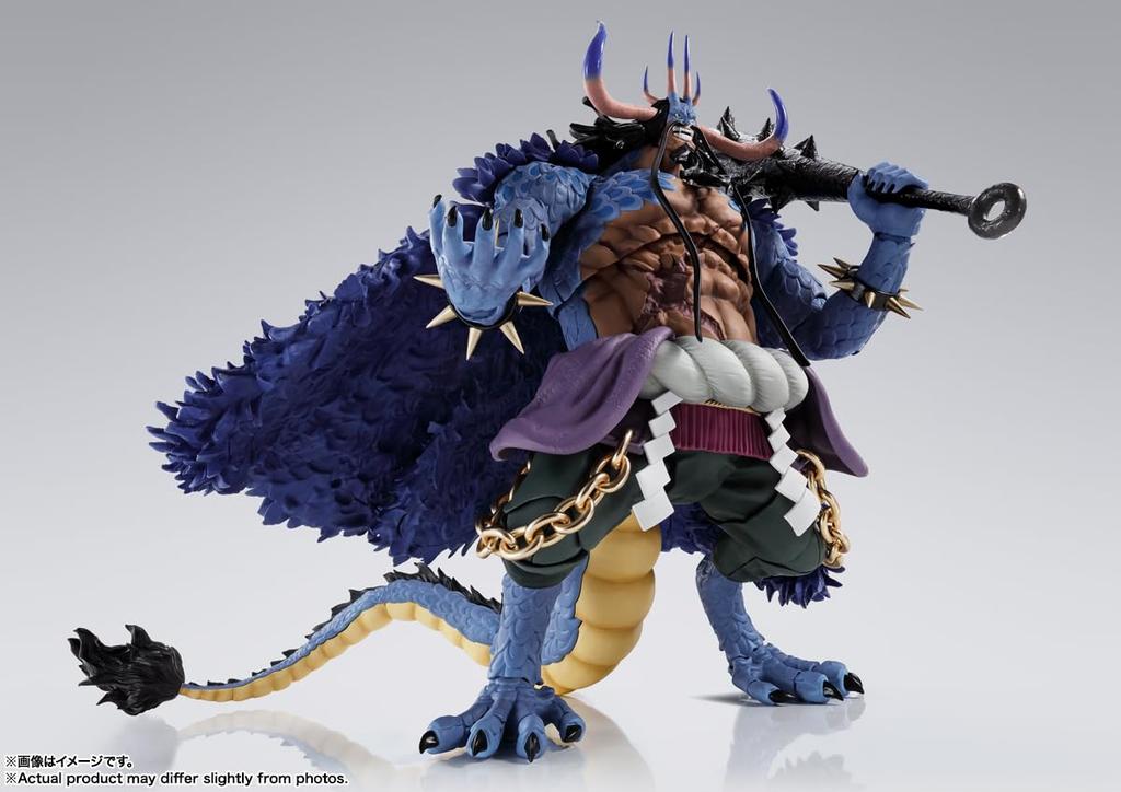 TAMASHII NATIONS ONE PIECE Beast Kaido Beast 245 mm bemalte bewegliche Figur SHFiguarts (Menschlicher Typ) Ca.. PVC&ABS