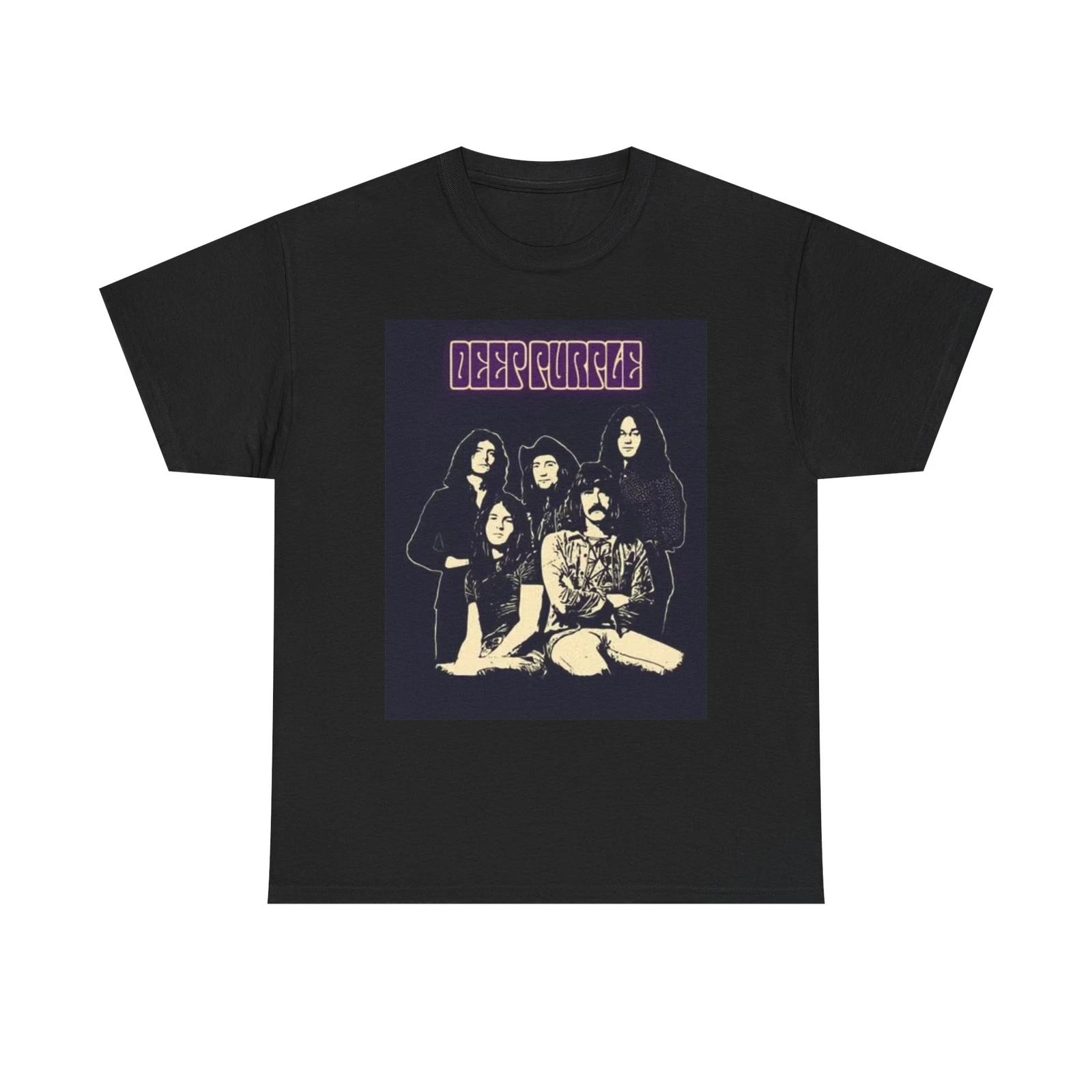 Men s and Women s T-shirts Deep Purple Graphic XS