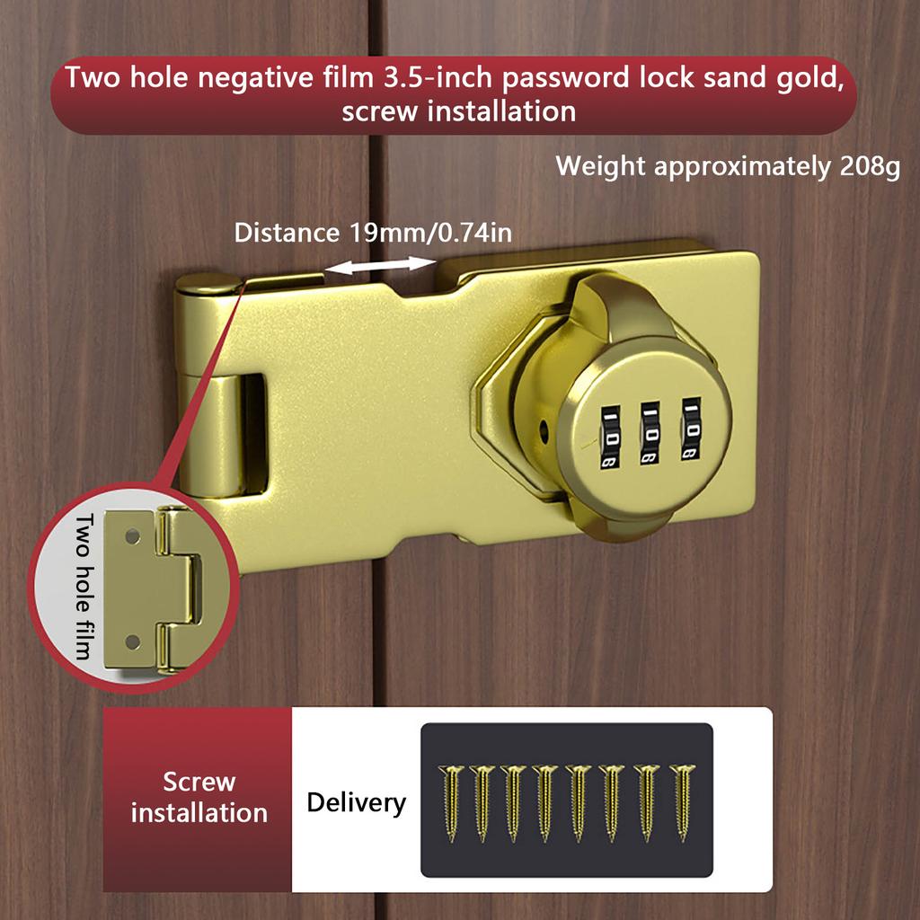 Încuietoare de ușă de dulap cu parolă perforată, Încuietoare de frigider, Încuietoare de sertar antifurt, Încuietoare de dulap cu deschidere dublă, Încuietoare de ușă glisantă cu împingere pentru dulap de dosare