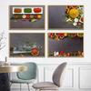 Grains Spices Spoon Peppers Canvas Painting Kitchen Decor Posters Print for Dining Room Wall Art Pictures Home Art Decor